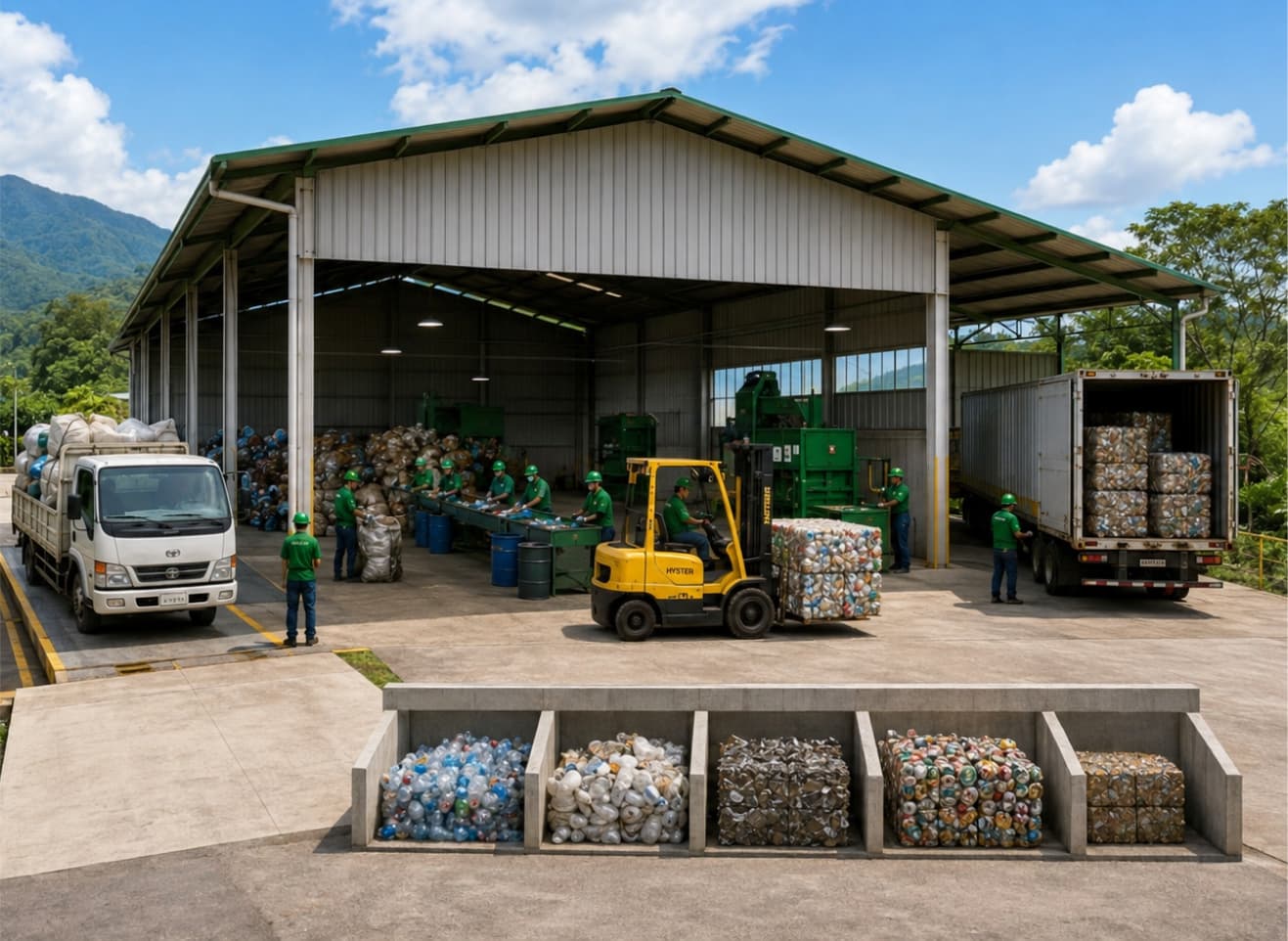 Centro de Acopio y Transferencia de Materiales Reciclables – Lago de Yojoa